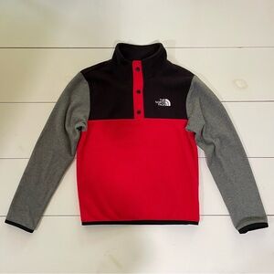The North Face Youth Glacier 1/4 Snap Pullover